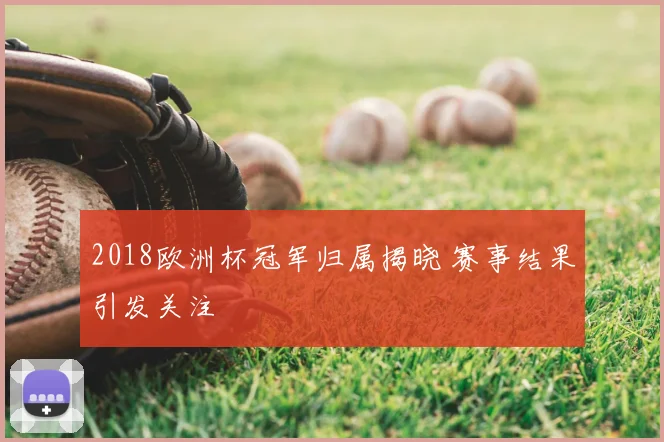 2018欧洲杯冠军归属揭晓 赛事结果引发关注