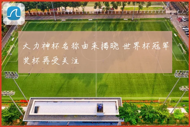 大力神杯名称由来揭晓 世界杯冠军奖杯再受关注